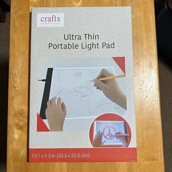 NWT Crafts Ultra Thin Portable Light Pad USB Power‎ 13.1"x 9.2" - Picture 1 of 2